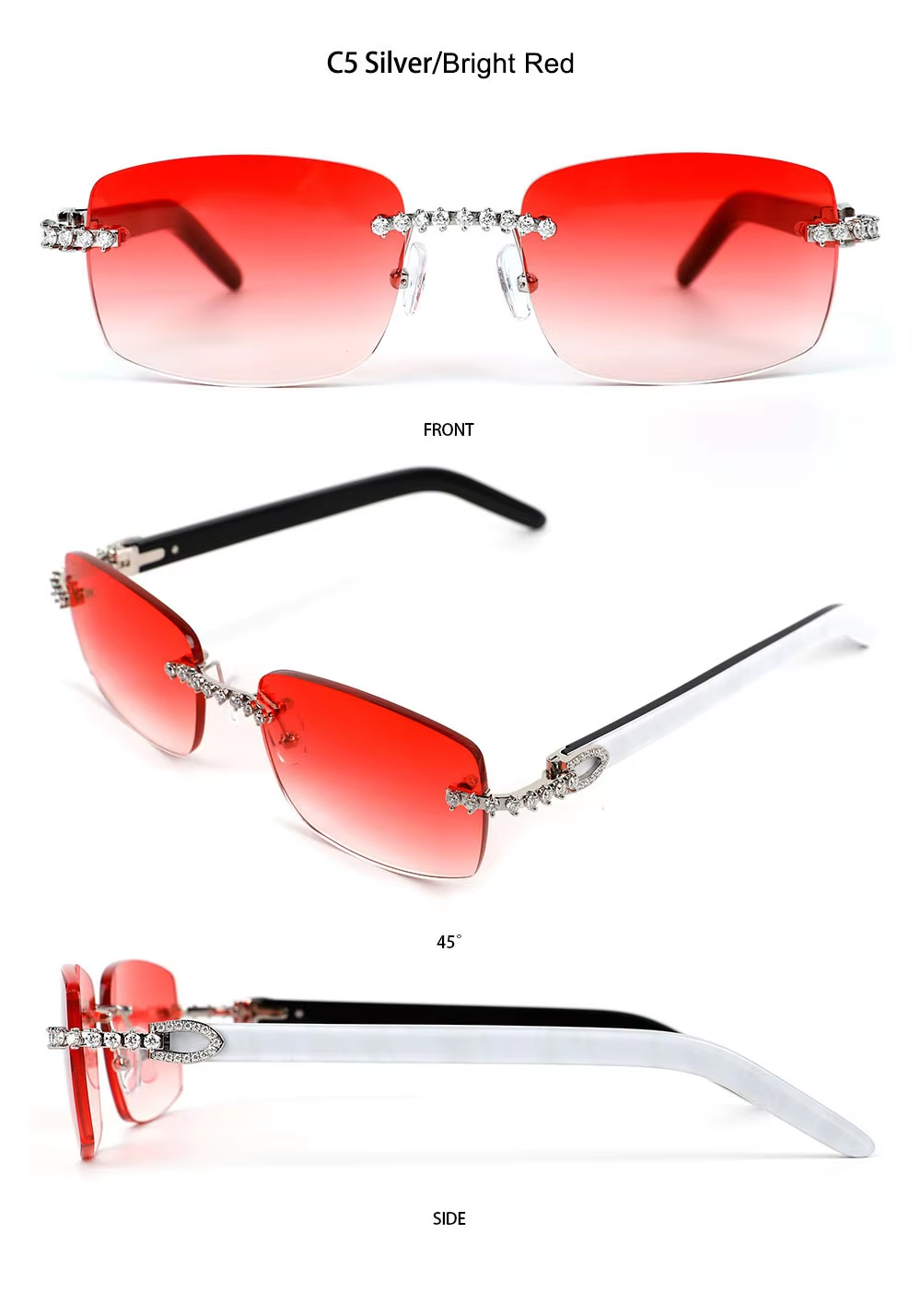 rimless sunglasses women 04