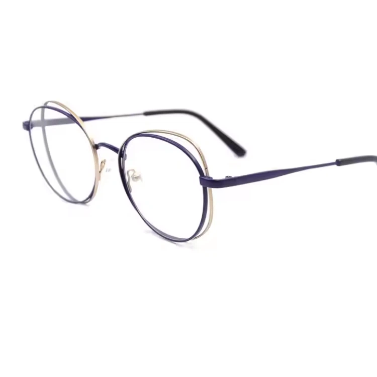 Round steel glasses (2)