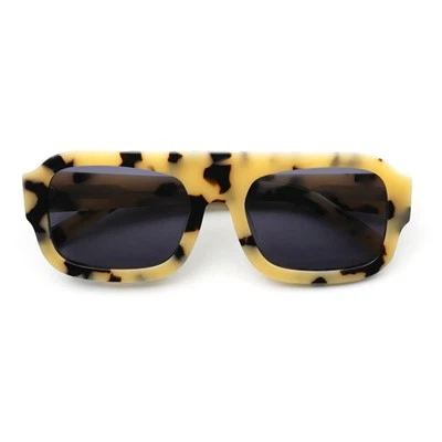 Oversized Square Acetate Sunglasses